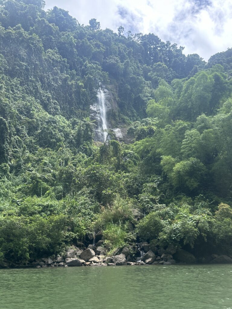 Waterfall on Navua river