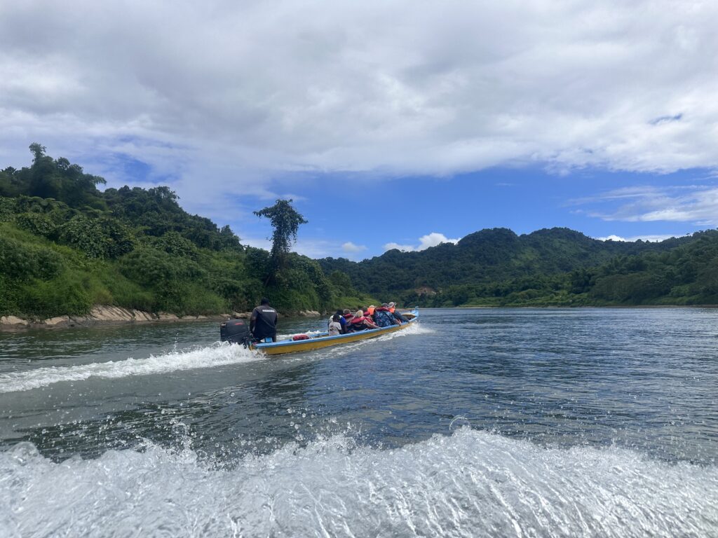 River ride on Navua river